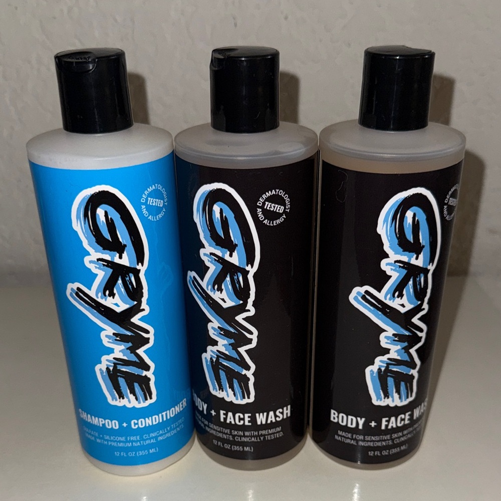 Gryme Hair Body & Face Bundle